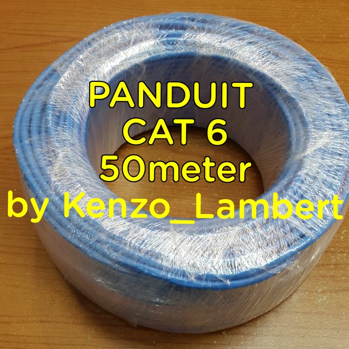 KABEL LAN UTP PANDUIT CAT 6 50 meter / panduit cat6 / panduit