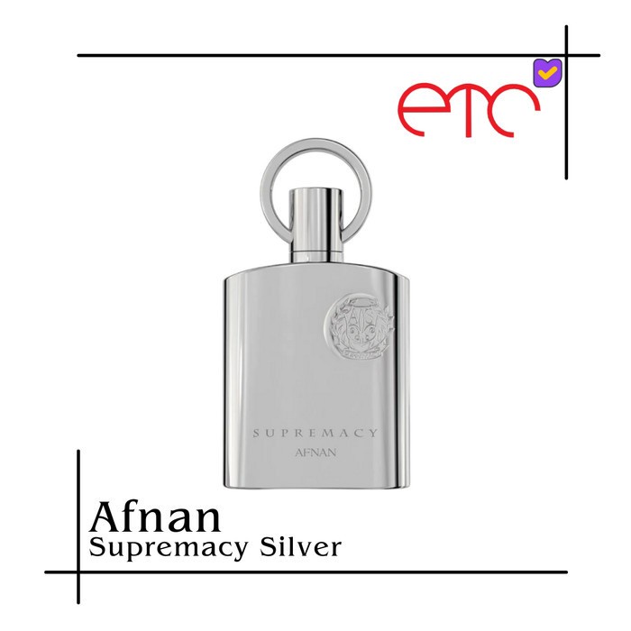 Parfum Pria Afnan Supremacy Silver EDP 150ml For Men