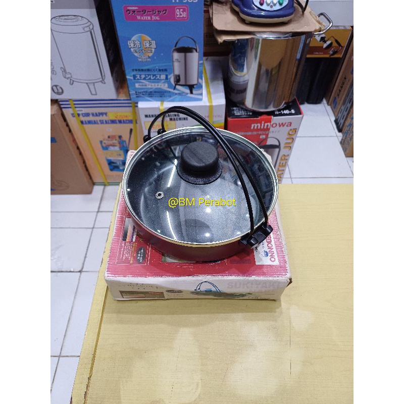 Citayam Panci Sukiyaki Shabu Shabu Grill Hot Pot Marble Akebonno 20 cm PREMIUM