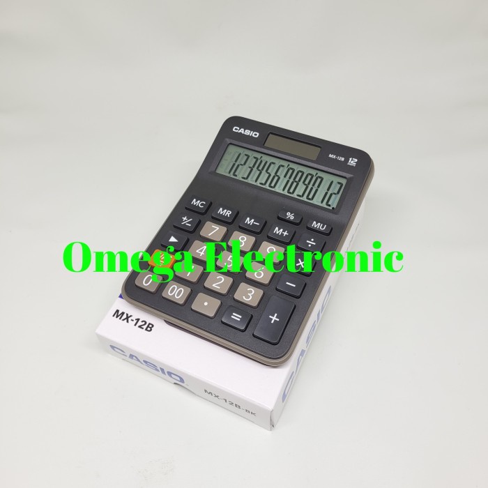 

CASIO CALCULATOR MX-12B - KALKULATOR MEJA OFFICE DESKTOP MX 12B [TERBARU[TERLARIS[ORIGINAL[ASLI]