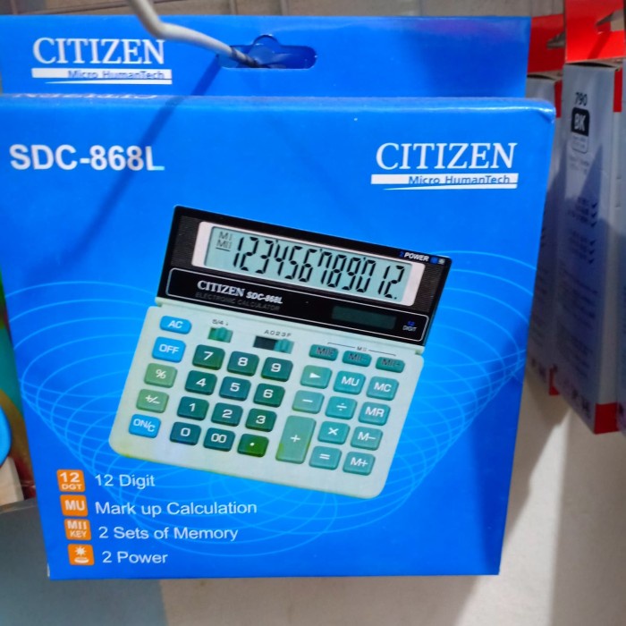 

KALKULATOR BESAR CITIZEN 12 DIGIT 1 PCS [TERBARU[TERLARIS[ORIGINAL[ASLI]