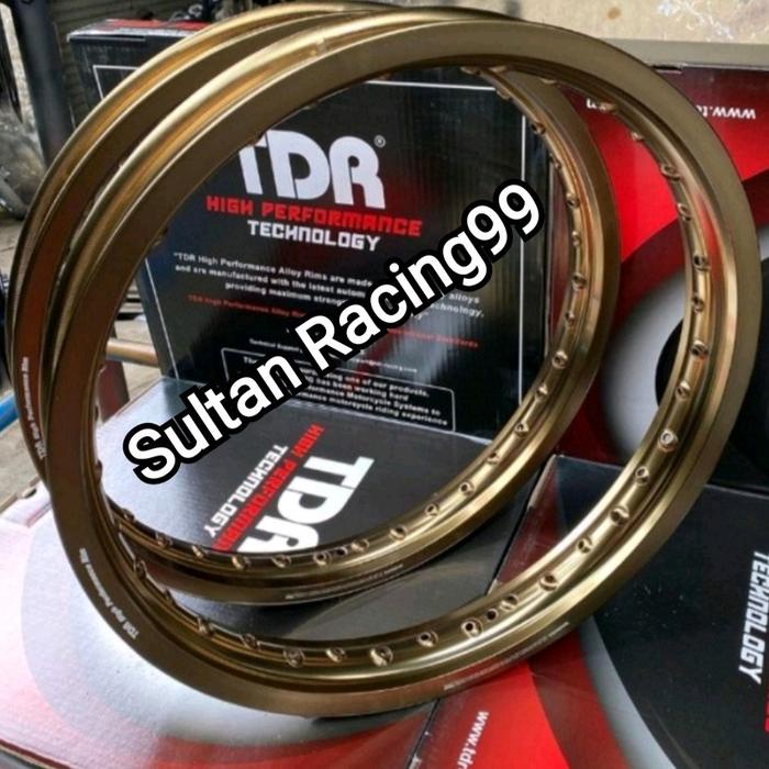 Velg TDR Titanium Brown Ring 17 x 160/185 TDR Original (1 Set)