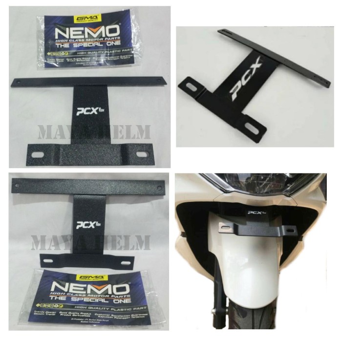 dudukan plat nomer nemo pcx