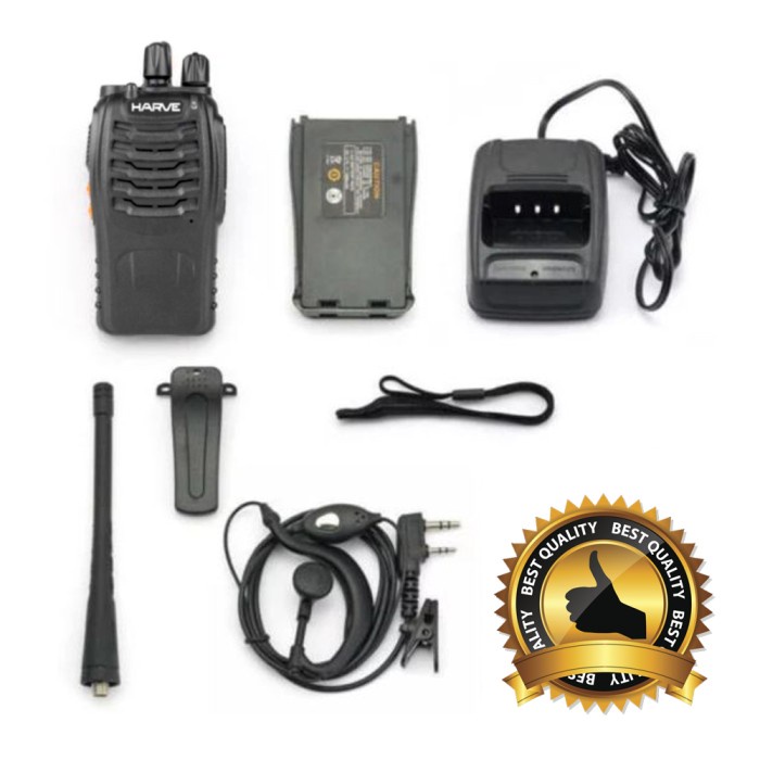 Handy Talky Harve Hv-888S Ht Harve 888S Single Band Uhf