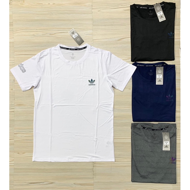 KAOS ADIDAS IMPORT PREMIUM OLAHRAGA RUNNING PRIA T-SHIRT MAN DRI FIT PUTIH HITAM BIRU NAVY ABU