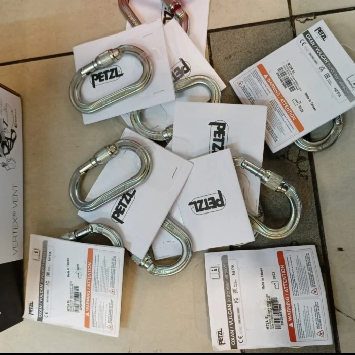 PETZL CARABINER OXAN SCREW LOCK / CLIMBING PETZL ORIGINAL