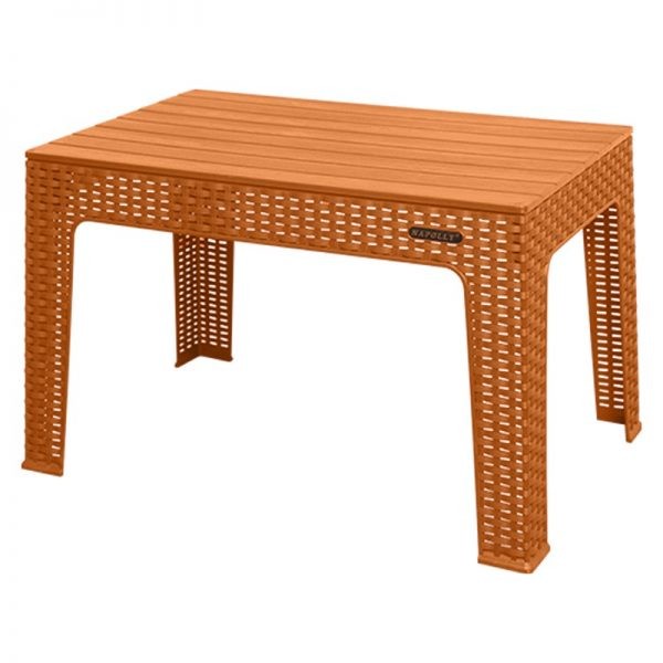 PREMIUM MEJA PLASTIK MODEL KAYU NAPOLLY 7045 / MEJA PANJANG TIKAR / MEJA KUAT