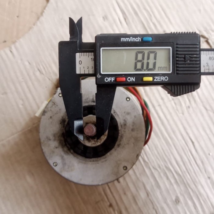 Motor Fan Indoor AC Split LG 4680AR2033P Bekas Cabutan Original