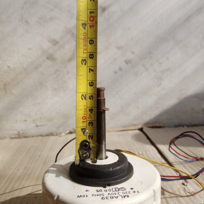 Motor Fan Indoor AC Split Sharp MLA639 Bekas Cabutan Original