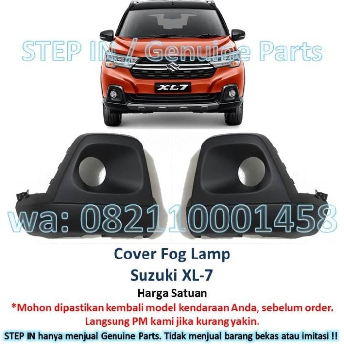 Cover Fog Lamp Garnish Foglamp Lampu Kabut Suzuki XL7 XL-7 bemper ORI