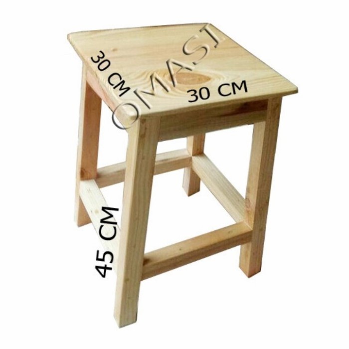 PREMIUM kursi kayu / kursi cafe / kursi belajar full kayu