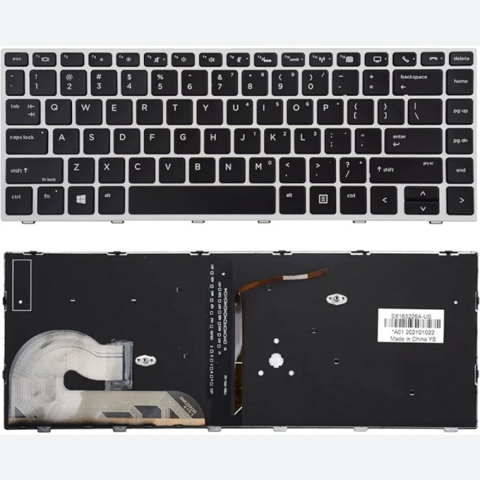Keyboard Hp Elitebook 745 G6 840 G5 840 G6 745-G6 840-G5 840-G6 backlit