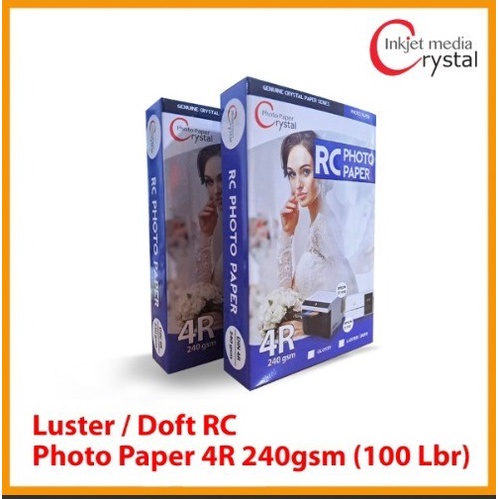 

Photo Paper 4R kertas foto luster 4R isi 100 lembar