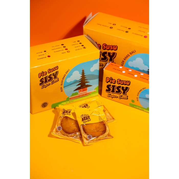 

Wdo - Pie Susu Sisy Isi 9, 30, Dan 50 Pcs Oleh Oleh Asli Bali - Halal