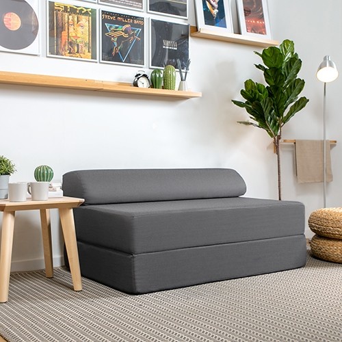 Sofa Bed Sofa Lipat 2 Dudukan Sofa Tempat Tidur Lebar 120 Cm