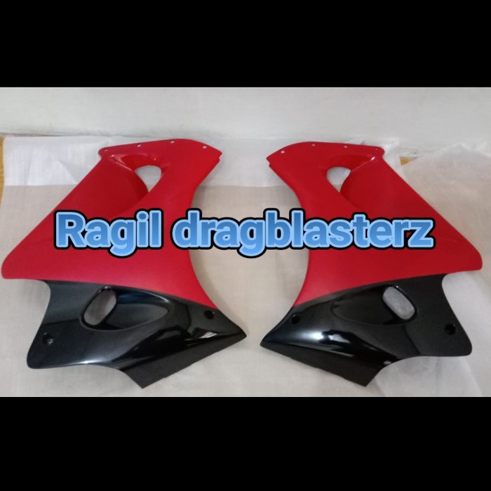Fairing Bawah Ninja Rr Old Merah Cabe Polos Original