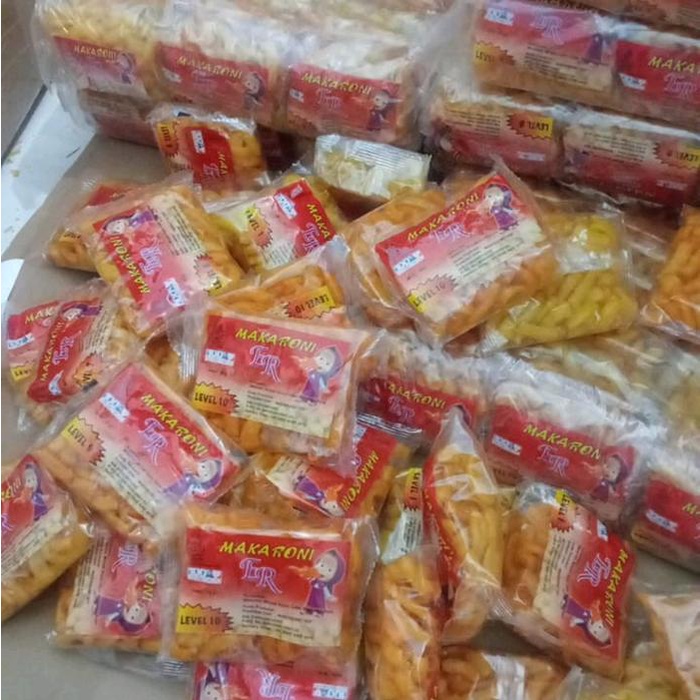 

terbaru !!! makaroni er level pedas 1/10 isi 24 pcs paket hemat ready