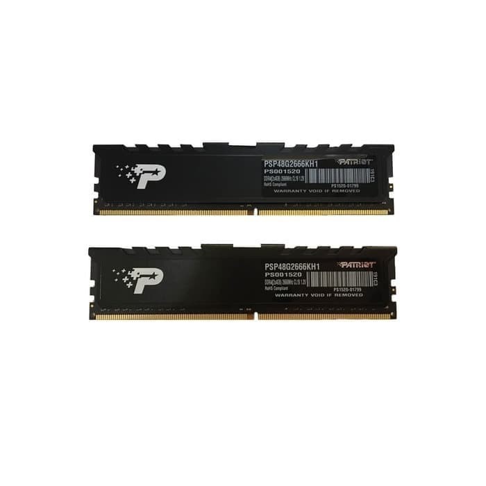 BISA GOSEND PATRIOT DDR4 8GB 2X4GB 2666MHZ - PSP48G2666KH1 LONGDIM BERKUALITAS