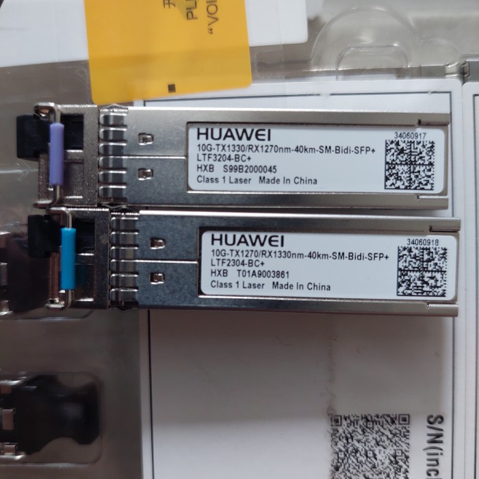 BISA GOSEND SFP 10G BIDI 40KM SFP+ HUAWEI SFP BIDI SEPASANG KUALITAS TERBAIK