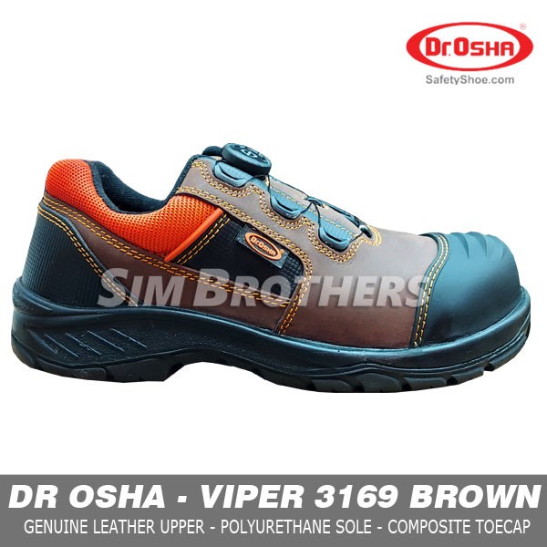 Berkualitas Dr Osha Viper 3169 Sepatu Safety Shoes Original