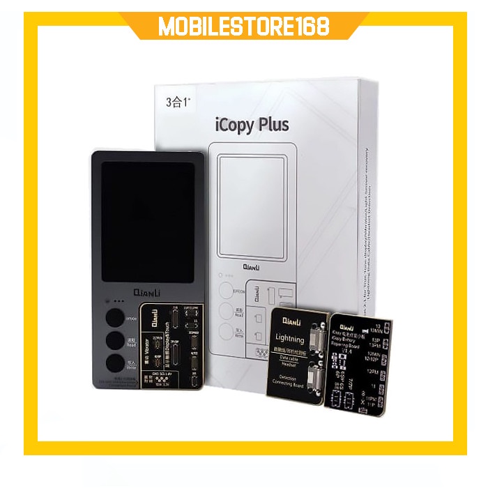 ICOPY PLUS 2.2 (3 IN 1) QIANLI ORIGINAL,REPAIR TRUETONE,TAPTIC,BATERAI