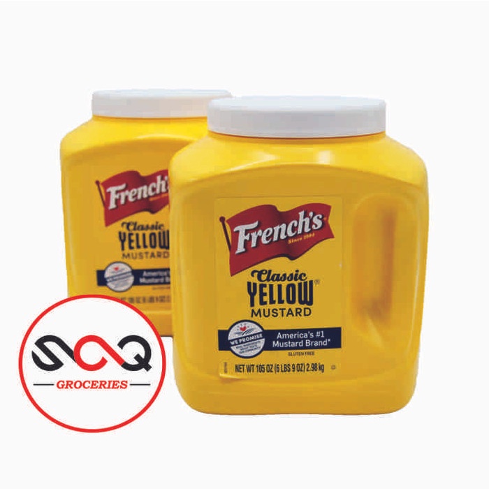 

Sale Terbatas French Frenchs French'S Classic Yellow Mustar Mustard 2.98 Kg / 105 Oz Aman