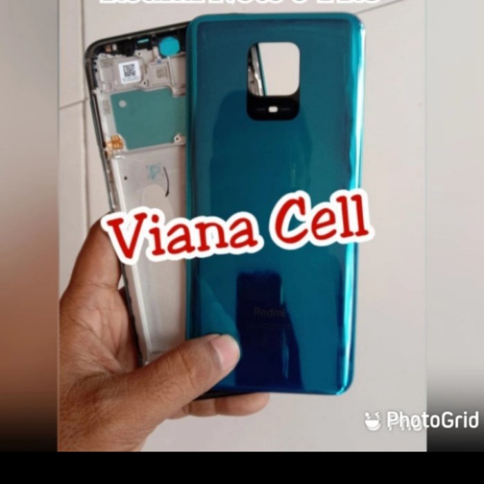 FRAME LCD BACKDOOR XIAOMI REDMI NOTE 9 PRO ORI CASING HOUSING FULLSET