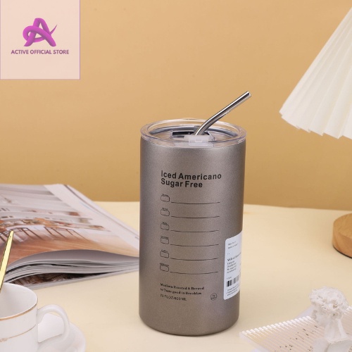 Promo Tumbler Stainless Steel 304 600ml/ Tumbler Coffee Cup 600ml/Gelas Stainless Steel 304 Stok