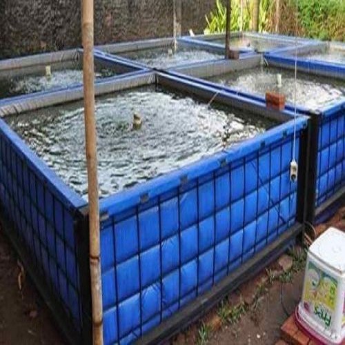 PREMIUM Kolam Terpal Ikan Kotak 300x300x120 / 3x3x1,2 Untuk Budidaya ikan.