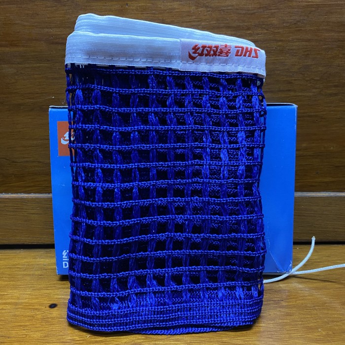 PREMIUM Jaring Net Pingpong Tenis Meja DHS 410 Bahan Kain Original