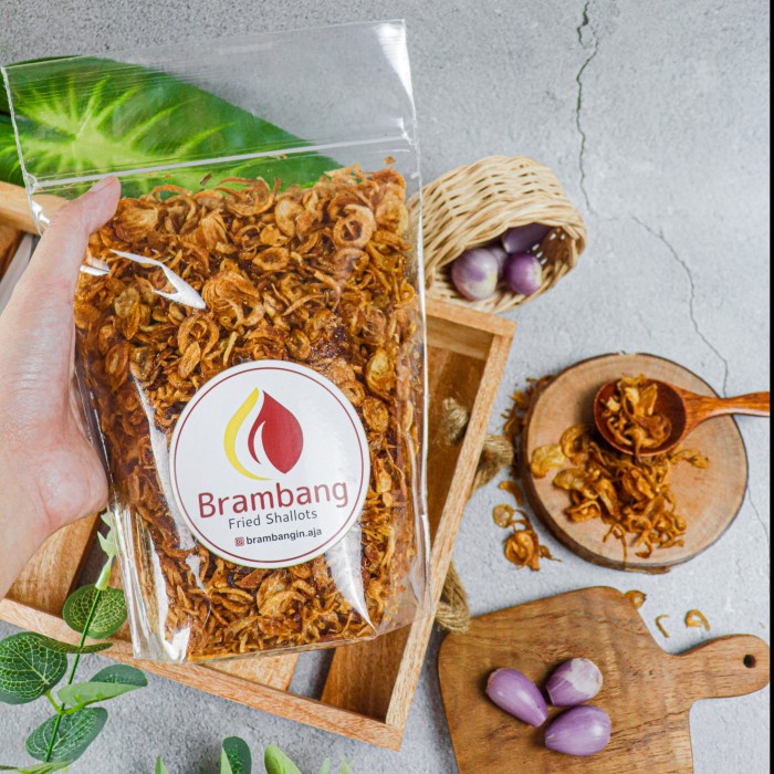 

NeW BRAMBANG Bawang Goreng Premium Refill Pack 300gram