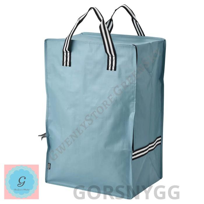 IKEA GORSNYGG TAS BELANJA JINJING RANSEL LAUNDRY BAG BESAR SERBAGUNA REUSABLE 72L