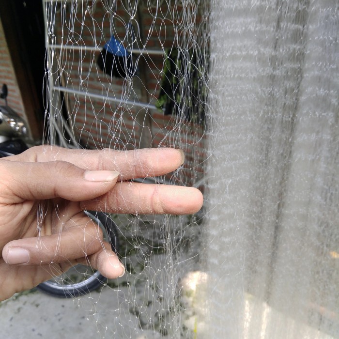 PREMIUM Jaring ikan siap pakai ~ 1 3/4 inc ~ 50 meter