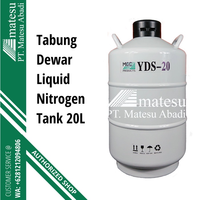 Bagus Tabung Dewar Liquid Nitrogen Mgc Yds20 - 20 Liter