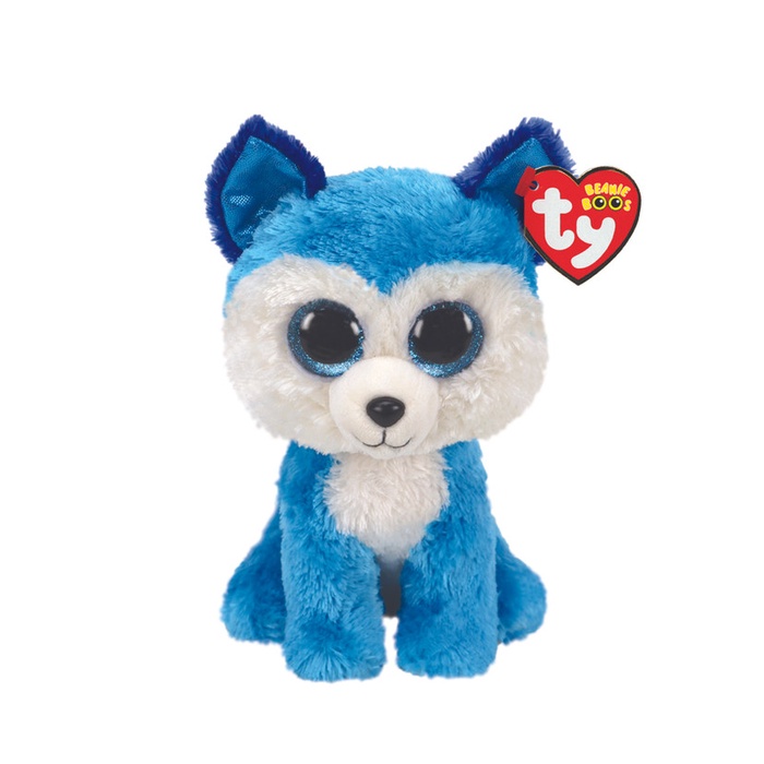 Sale Terbatas Ty Beanie Boos Prince Husky (Regular) - Boneka Anjing Husky Aman