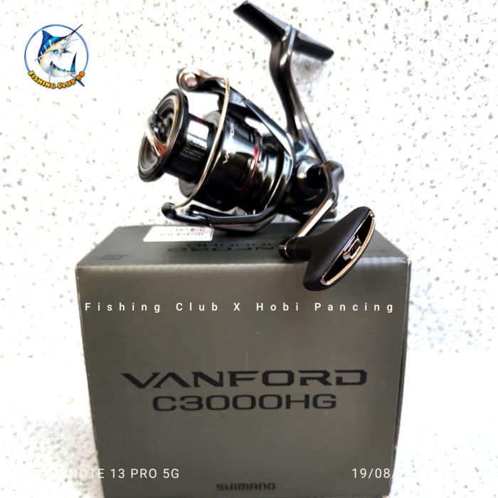 Reel Shimano Vanford FA 2024 1000 2500 C3000 4000 C5000XG Power Handle, Ci4+, Mgl , Galatama