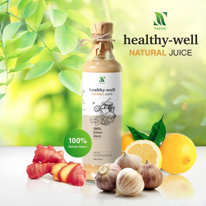 

Healthy Well Natural Juice - Jus Bawang Putih Tunggal Lemon Madu Hutan