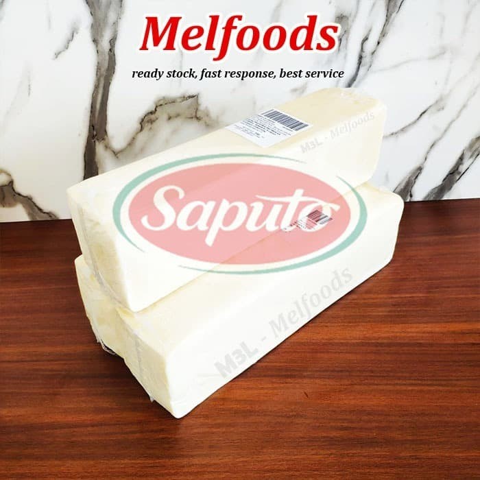 

Keju Mozarella Saputo 3.5KG / Mozzarella Cheese Block Horeca