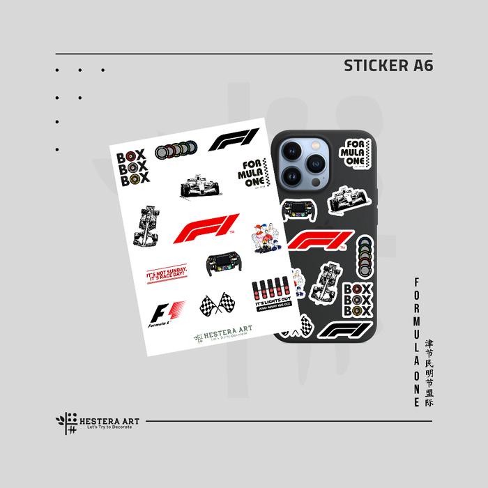 

Stiker Pack A6 Kiss Cut F1 Sticker Vinyl Laminasi Doff Glosy Stiker F1 Formula One