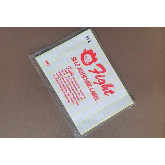 

Label Fight No. 99 / Kertas Stiker Nama Undangan Harga / Self Adhesive Label 99 Sticker