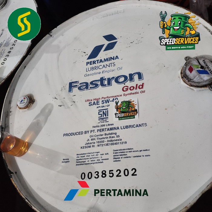 Fastron Gold 5W40 Api Sn/Cf Repack
