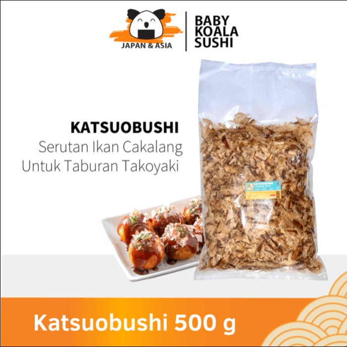 

BARANG TERLARIS KATSUOBUSHI 500g Ikan Cakalang Serut/ Bonito Flake Katsuo Bushi