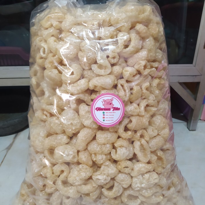 

BARANG TERLARIS Kerupuk Kulit Babi B2 Kiloan