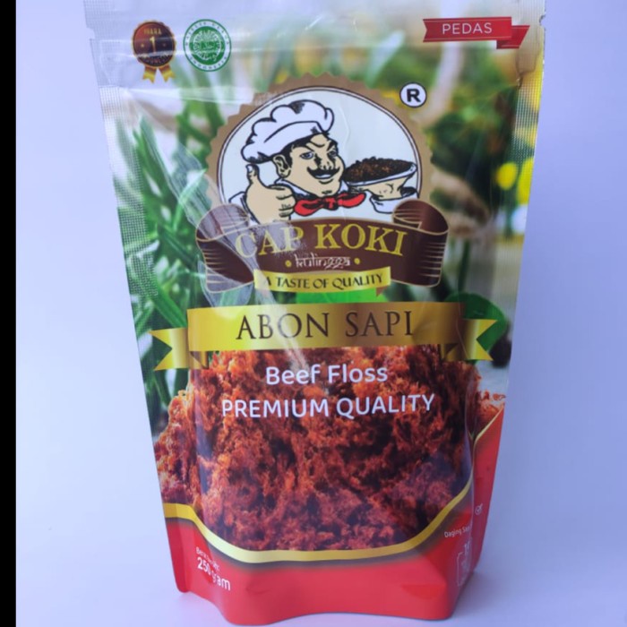 

BARANG TERLARIS Abon Sapi 250gr Pedas (Standing Pouch)