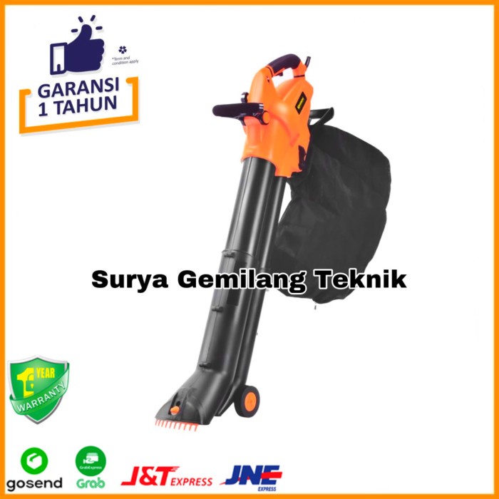JTTOP" KRISBOW AIR BLOWER AND VACUUM ELECTRIC PENYEDOT DAUN KERING