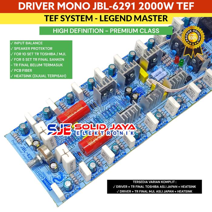 SALE  KIT DRIVER POWER AMPLIFIER FOR JBL6291 JBL-6291 JBL 6291 DRIVER UP TO 2000W SUPER DRIVER