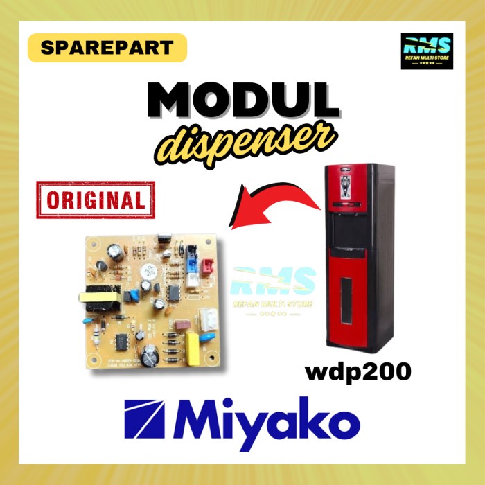 Modul pcb dispenser MIYAKO wdp200 ORIGINAL
