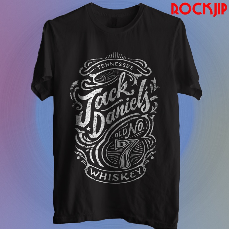 Jual Kaos Baju Distro Musik Band Rock Punk Indie Metal Pria Wanita Metal Jack Daniels 3