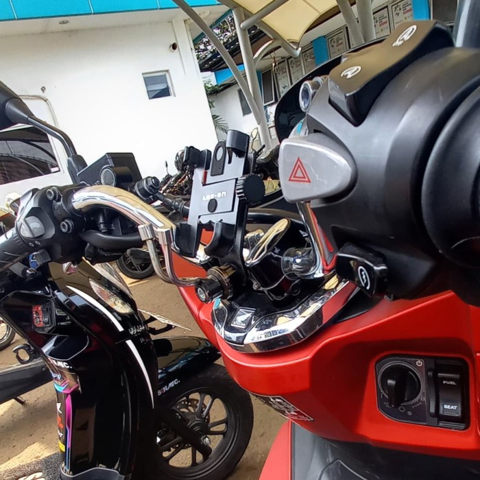 HOLDER HP MOTOR PCX 160 GANTUNGAN BARANG PCX 160