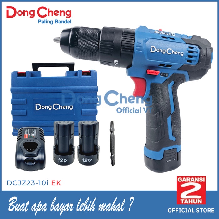 Dongcheng Dcjz23-10I Ek Dcjz23-10I Brushless Impact Drill Bor Cordless 12V